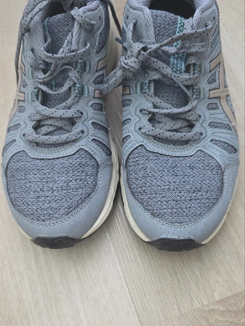 ASICS Gel-Venture 7 MX Trail Running Shoes Women's Size 8 Gray Sheet Rock